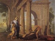 Theseus Finding His Father's Arms POUSSIN, Nicolas